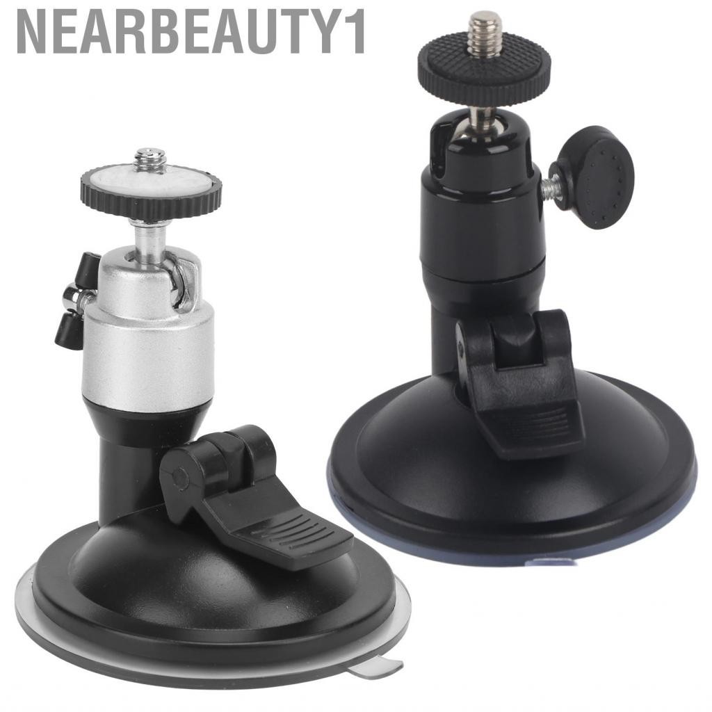 Nearbeauty1 Universal Camera Car Mount Windshield Suction Cup with Ball Head for GoPro Hero 10 9 DJI Action 2 insta360 GO