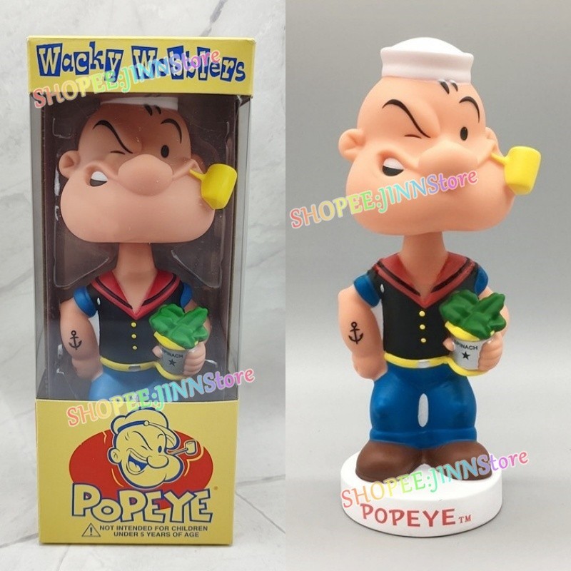 - Jinn - FUNKO โมเดลฟิกเกอร์ POPEYE ขนาด 7 นิ้ว ของเล่นสะสม ของขวัญงานอดิเรก