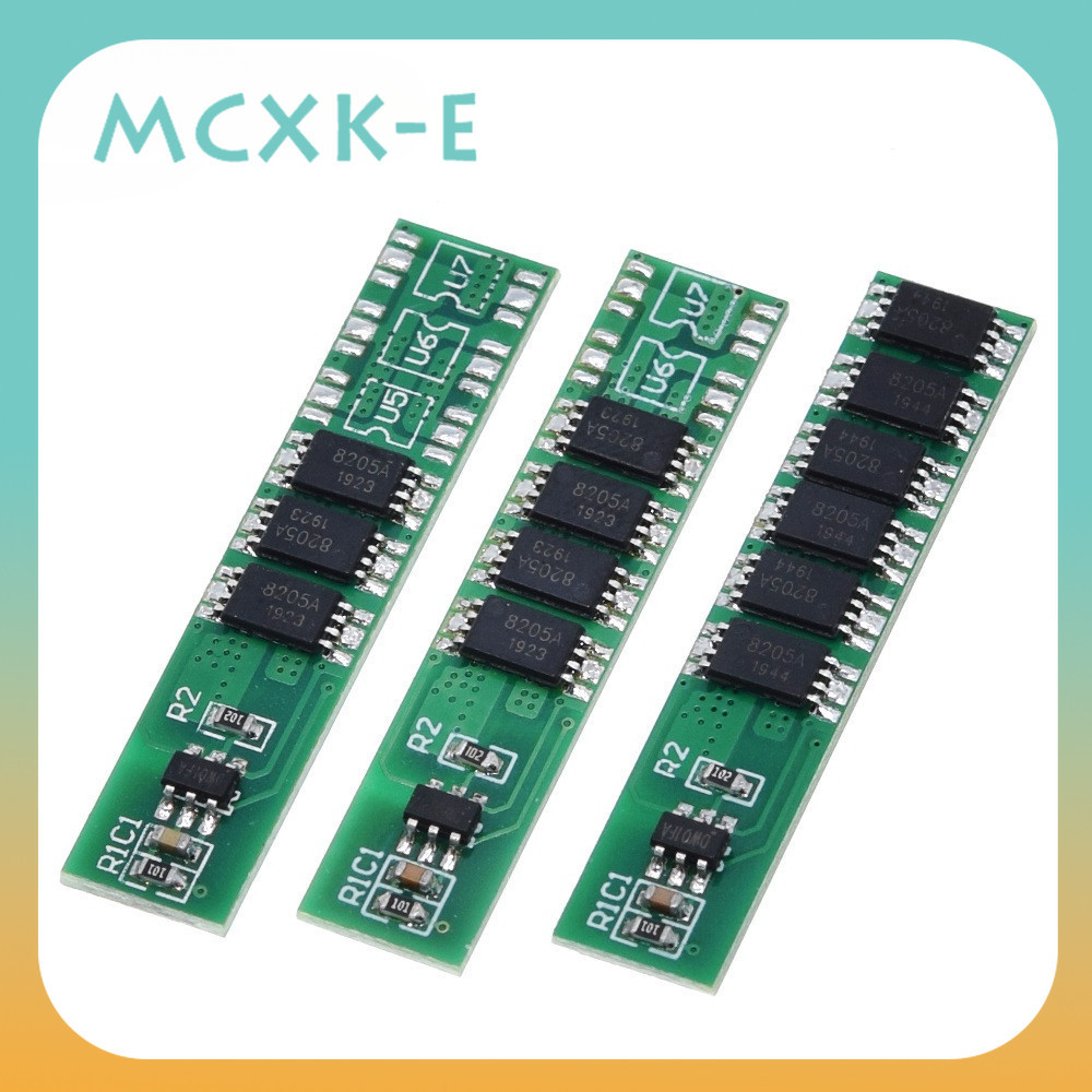บอร์ดป้องกันแบตเตอรี่ลิเธียมสิงโต 1S 15A 3.7V Li-ion 3MOS 4MOS 6MOS BMS PCM PCM สําหรับแบตเตอรี่ลิเธียมไลอ้อน 18650