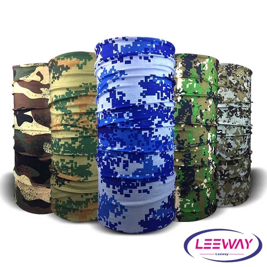 LW [A679] ผ้าบัฟกันฝุ่น โพกหัว ผ้าปิดหน้า กันแดด เลือกลายได้ แดด UV  Magic turban - รูปที่ 3