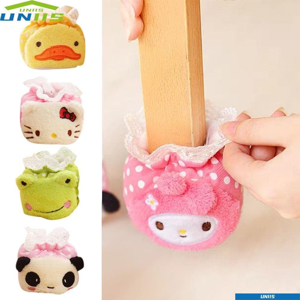 Uniis ผ้าคลุมขาโต๊ะ เก้าอี้ ถุงเท้า ขาโต๊ะ เฟอร์นิเจอร์ แบบหนานุ่ม