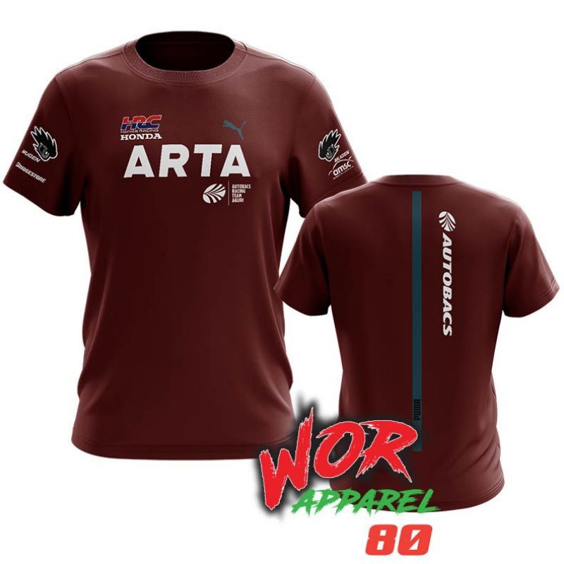 เสื้อยืด Arta Vs Mugen / เสื้อแข่ง