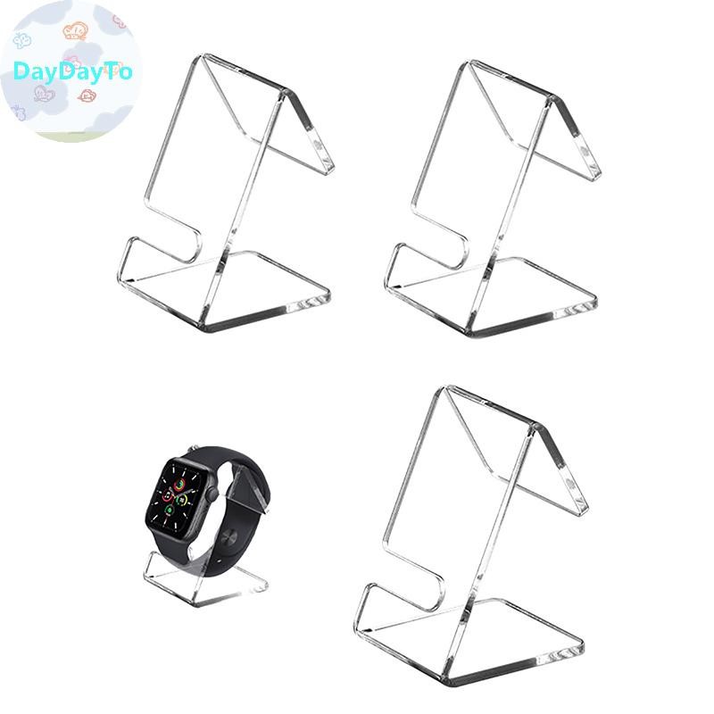 Daydayto อะคริลิคนาฬิกาขาตั้งนาฬิกาผู้ถือเครื่องประดับนาฬิกา Rack นาฬิกาเดี่ยวผู้ถือจอแสดงผลตู้โชว์ TH