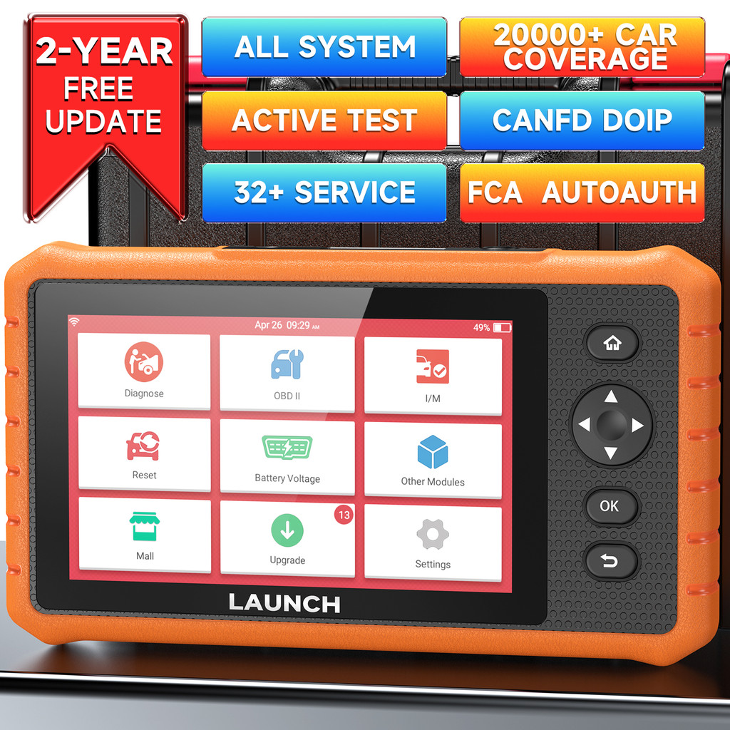Launch X431 CRP919C Lite 2025 เครื่องมือสแกนแบบสองทิศทาง, เครื่องมือวินิจฉัยเครื่องสแกนเนอร์ OBD2 พร้อมรีเซ็ต 32 +, วินิจฉัยระบบทั้งหมดสําหรับรถยนต์ทั้งหมด, ทดสอบที่ใช้งาน, VIN อัตโนมัติ