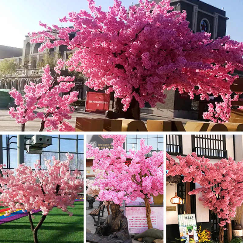 [ส้อมดอกซากุระประดิษฐ์] ดอกไม้ประดิษฐ์ ดอกซากุระปลอม สําหรับตกแต่งบ้าน ปาร์ตี้