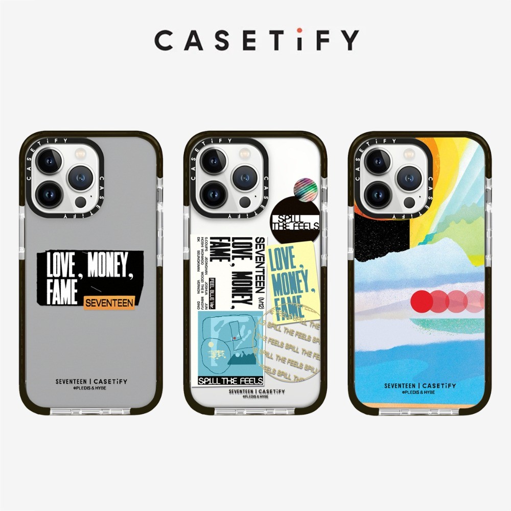 Seventeen ป้ายเคสโทรศัพท์แบบนุ่มสําหรับ iPhone 16 Pro Max 16 Pro 15ProMAX 16 15 14 13 12 11 Pro Max Case Full Coverage Casing Protect Soft Cover