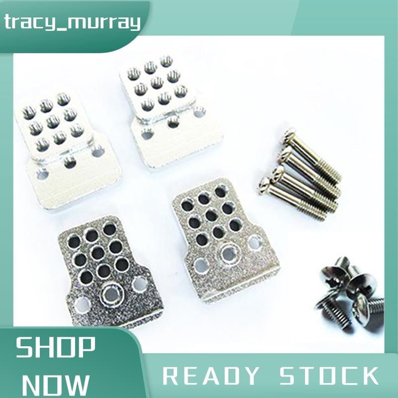 tracy_murray 4 ชิ้น RC รถโลหะ Shock Tower Bracket ชุด Shock Sbsorbers Extension Seatfor 1/16 WPL C-14/C-14K/C-24/C รถบรรทุก Off Road อะไหล่รถยนต์