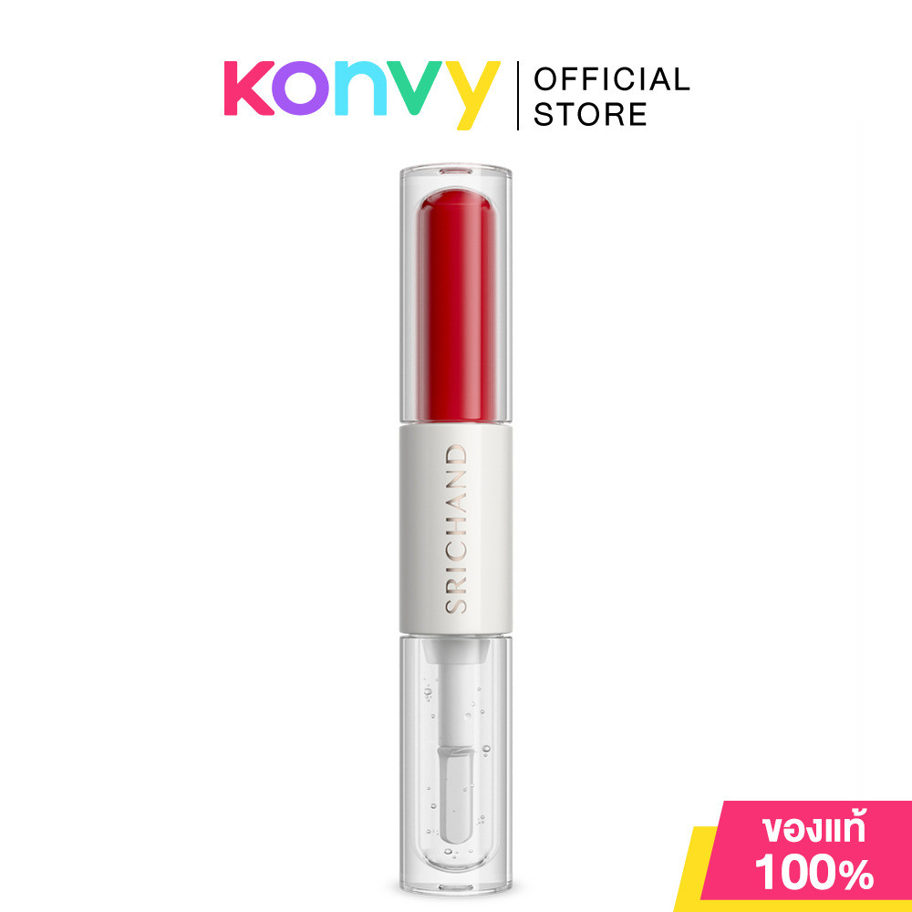 Srichand Juicy Syrup Duo Lasting Lip 2.6ml #09 Cranberry Mimosa ศรีจันทร์ ลิปสติกดูโอ้ 2 in 1.
