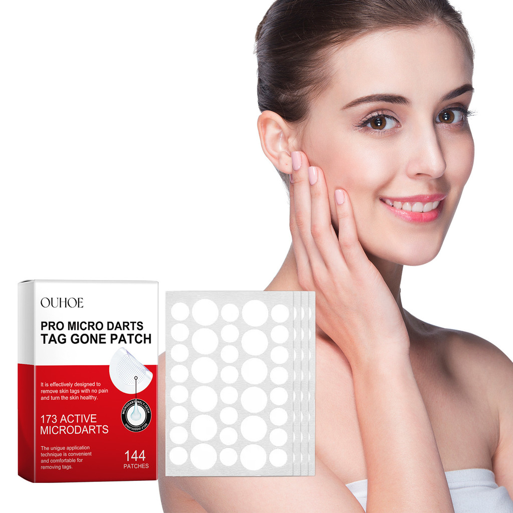 Ouhoe Skin Wart Patch ทําความสะอาดและเรียบเนียน Skin Label Wart Nursing กาวผ้าพันแผล