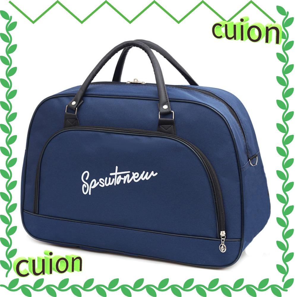 Cuion1413 กระเป๋าเดินทางความจุขนาดใหญ่, กระเป๋าเดินทางน้ําหนักเบา Dacron ความจุขนาดใหญ่, สีดํา/ชมพู/กรมท่า/เทากระเป๋าเดินทางระยะทางสั้น Man