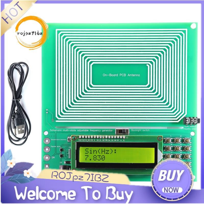 ปรับ 0.001HZ-200KHz 7.83HZ Schumann Resonance Ultra-Low Frequency Pulse Wave Generator Audio Resonat