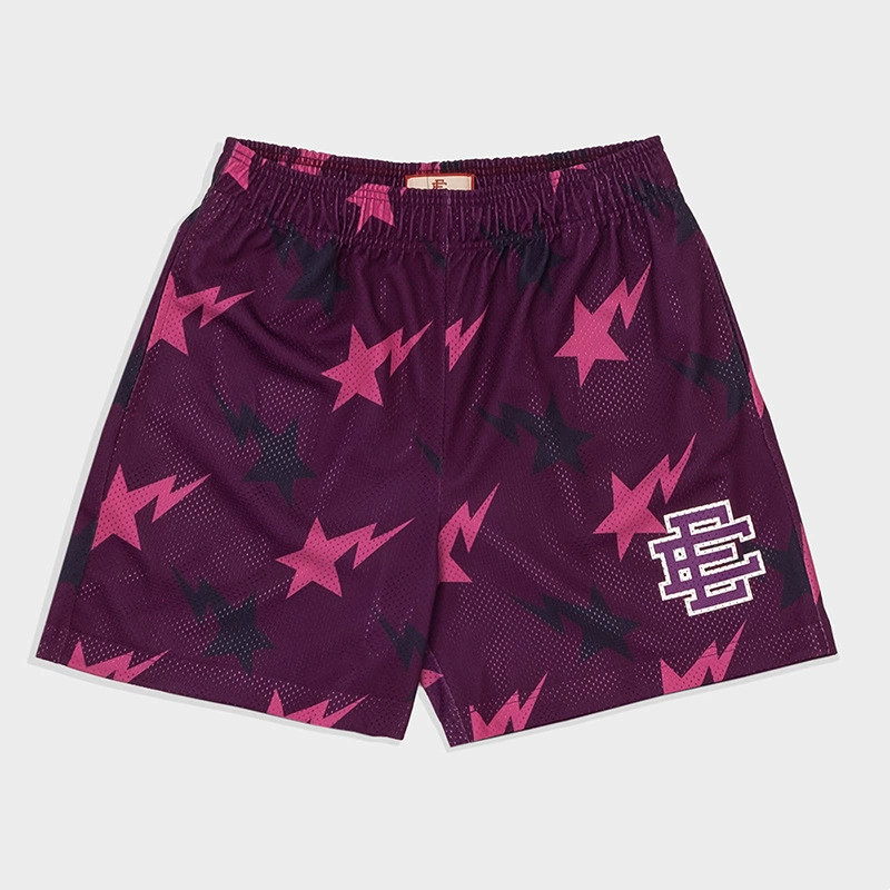 Eric Emanuel EE Basic Short NEW YORK CITY SKYLINE กางเกงขาสั้นลําลอง ผ้าตาข่าย เหมาะกับการออกกําลังกาย เล่นกีฬา ยิม ฤดูร้อน สําหรับผู้ชาย 2022