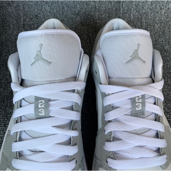 Nike Air Jordan 1 Low wolf gery dior สีเทา ของแท้ 100 % รองเท้าผ้าใบ