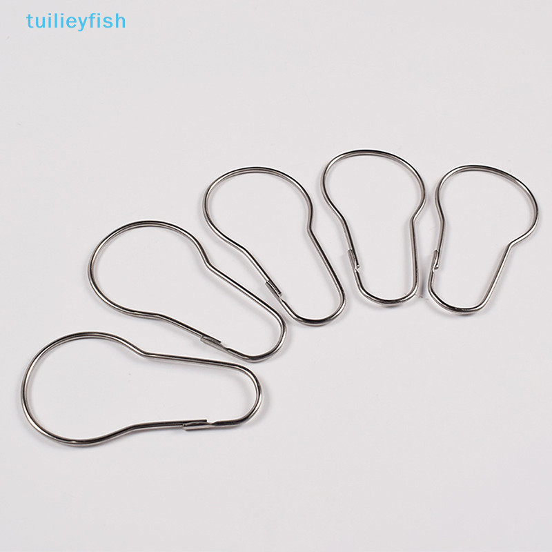 [tuilieyfish] ห่วงคาราบิเนอร์ คาราบิเนอร์ เปิดม่านหน้าต่าง อุปกรณ์เสริม สําหรับอาบน้ํา 10 20 ชิ้น [IH] ราคา ถูกที่สุด ดีลบีเคเค แกลเลอรีภาพที่ 5