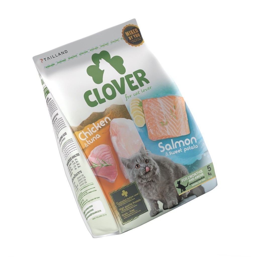 Clover อาหารเม็ดแมว เกรด Holistic Grain-Free ตัวแน่น ถนอมไต โซเดียมต่ำ ขนาด 5 kg - รูปที่ 6