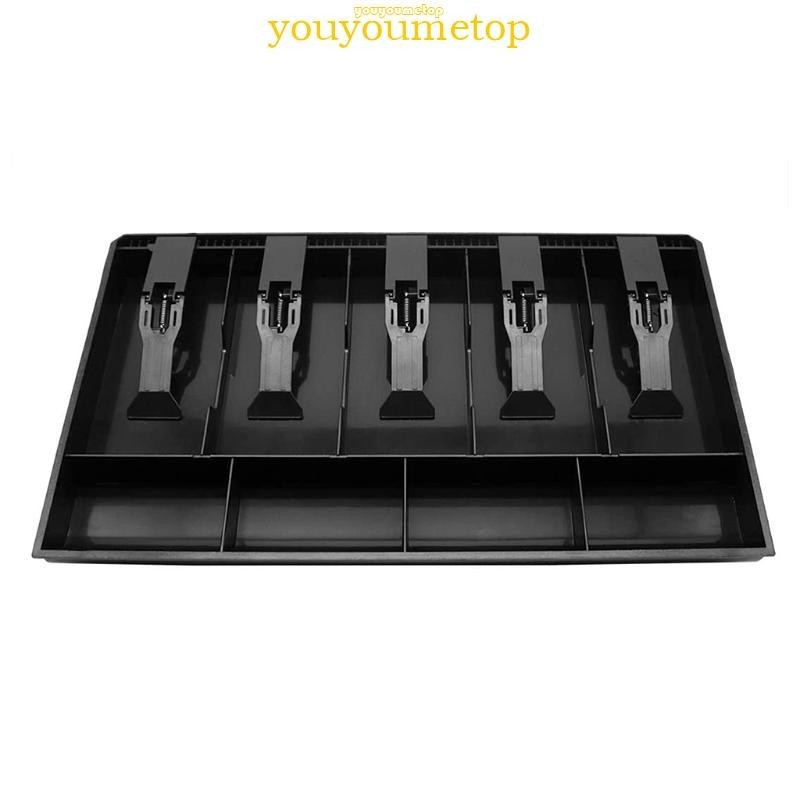 Youyo กล่องลิ้นชักเก็บเงินสด ขนาดใหญ่ 5 ช่อง 4 ช่อง แบบเปลี่ยน สําหรับเก็บเหรียญ
