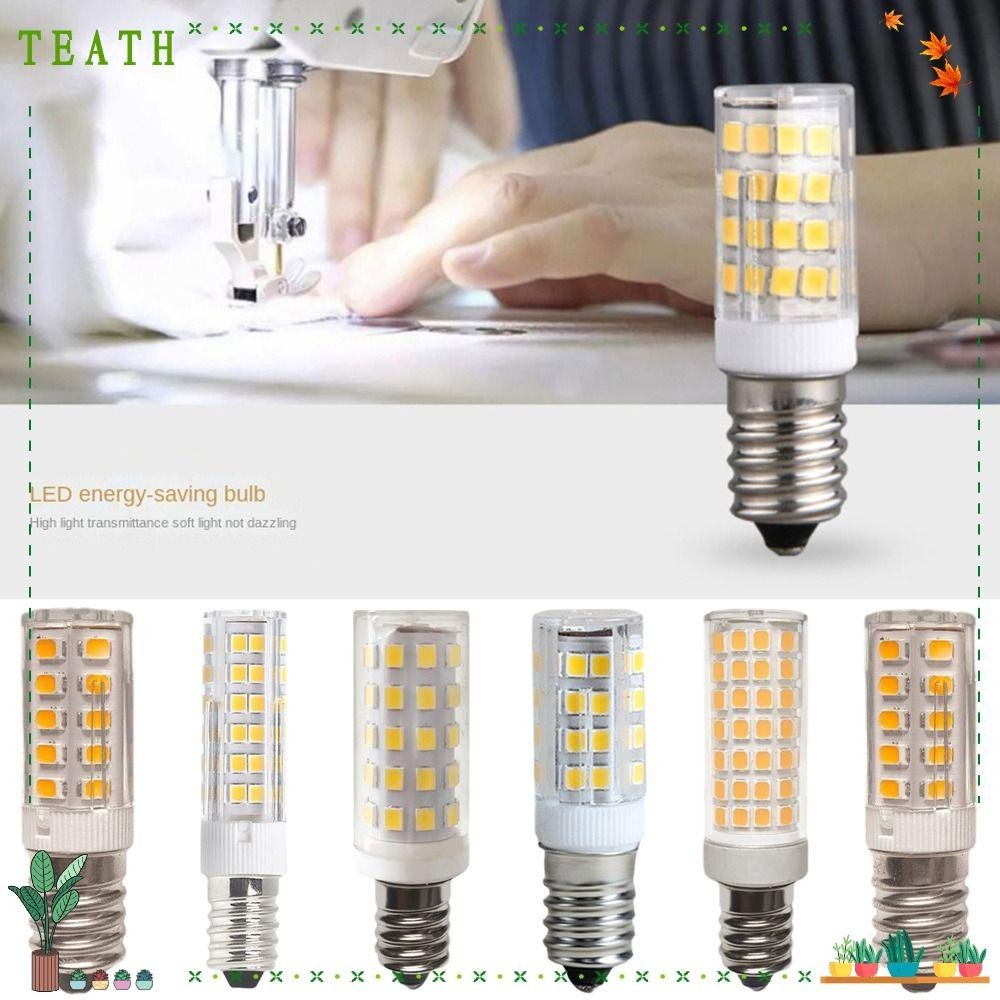 Teath หลอดไฟ โคมไฟระย้า LED E12 E14 ทรงข้าวโพด โคมไฟข้าวโพด 3W 5W 7W 9W แสงสีขาว ไม่กระพริบ สําหรับตกแต่งบ้าน ตู้เย็น