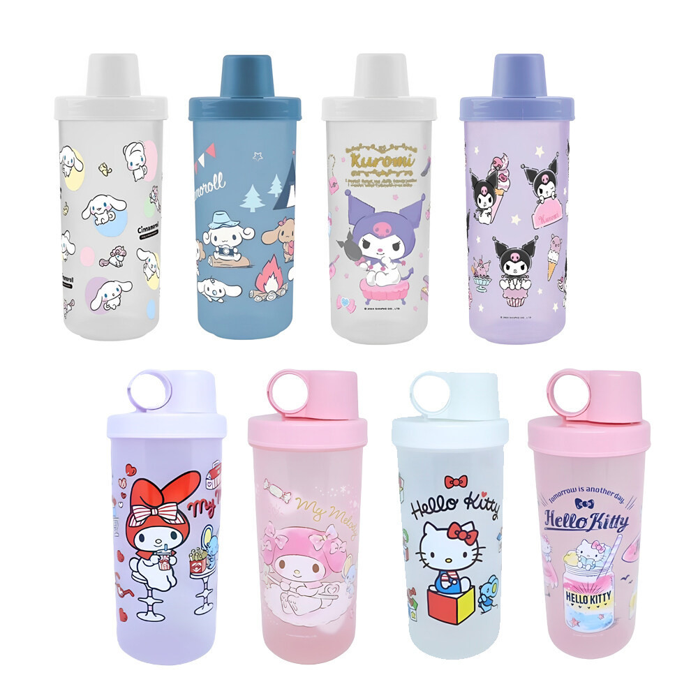 แก้วน้ำ แก้วน้ำพลาสติก ลาย SANRIO ลิขสิทธิ์แท้ ความจุ 660 ml. VS License รุ่น W10