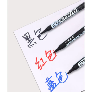 ปากกามาร์คเกอร์.NO700. ถาวร S0210 Permanent Marker Pen มี3สี ปากกาเขียนกล่อง