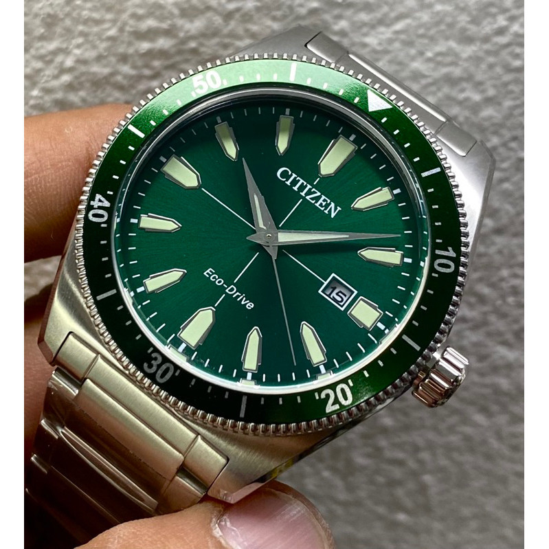 นาฬิกาข้อมือ Citizen Eco-Drive “ Green ” Diver’s 100M  AW1598-70X