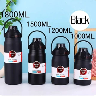 TRENDYZONEUS 1 ชิ้นขวดฝาปิด, Tumbber Therms ถ้วย, ทนทานพร้อมที่จับ Universal Splash Proof ถ้วยฝาปิดสําหรับ 1000/1200/1500/1800ml
