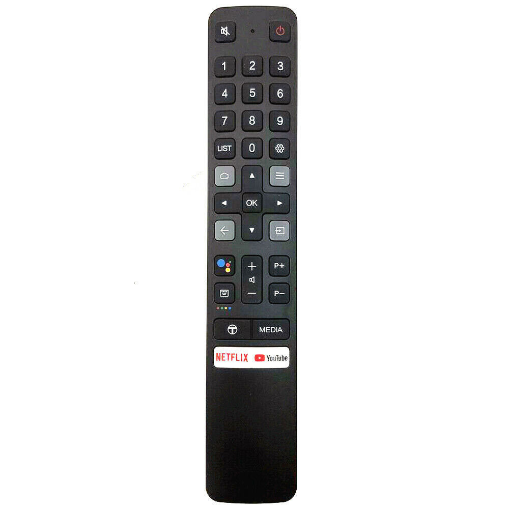 ใหม่ RC901V FMR1 สําหรับ TCL Voice LCD LED TV รีโมทคอนโทรล Netflix Youtube TCL 43 นิ้ว (4 K) P615