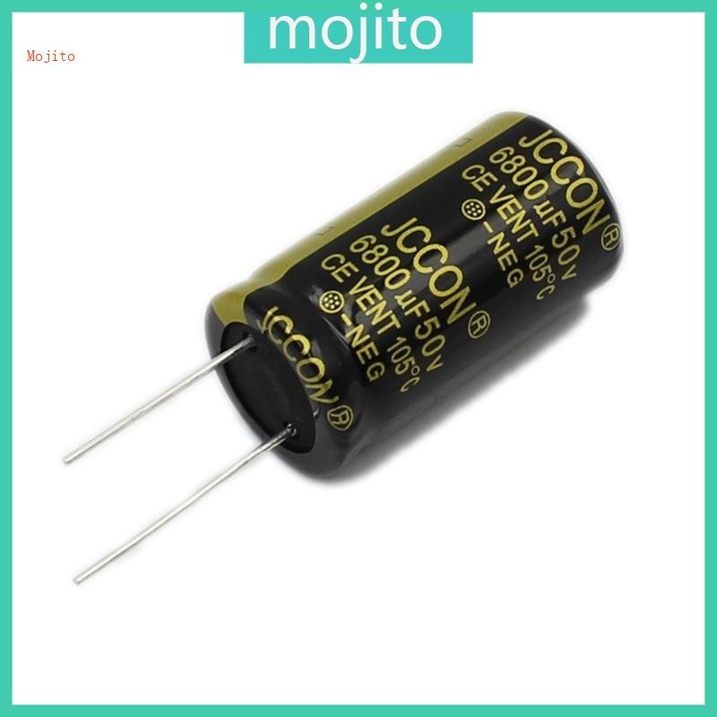 Mojito ตัวเก็บประจุอลูมิเนียมไฟฟ้า 50V 6800UF