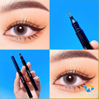 Apollo อายไลเนอร์ชนิดน้ำ สีดำ ติดทนนานสุด ๆ แห้งเร็ว Liquid eyeliner