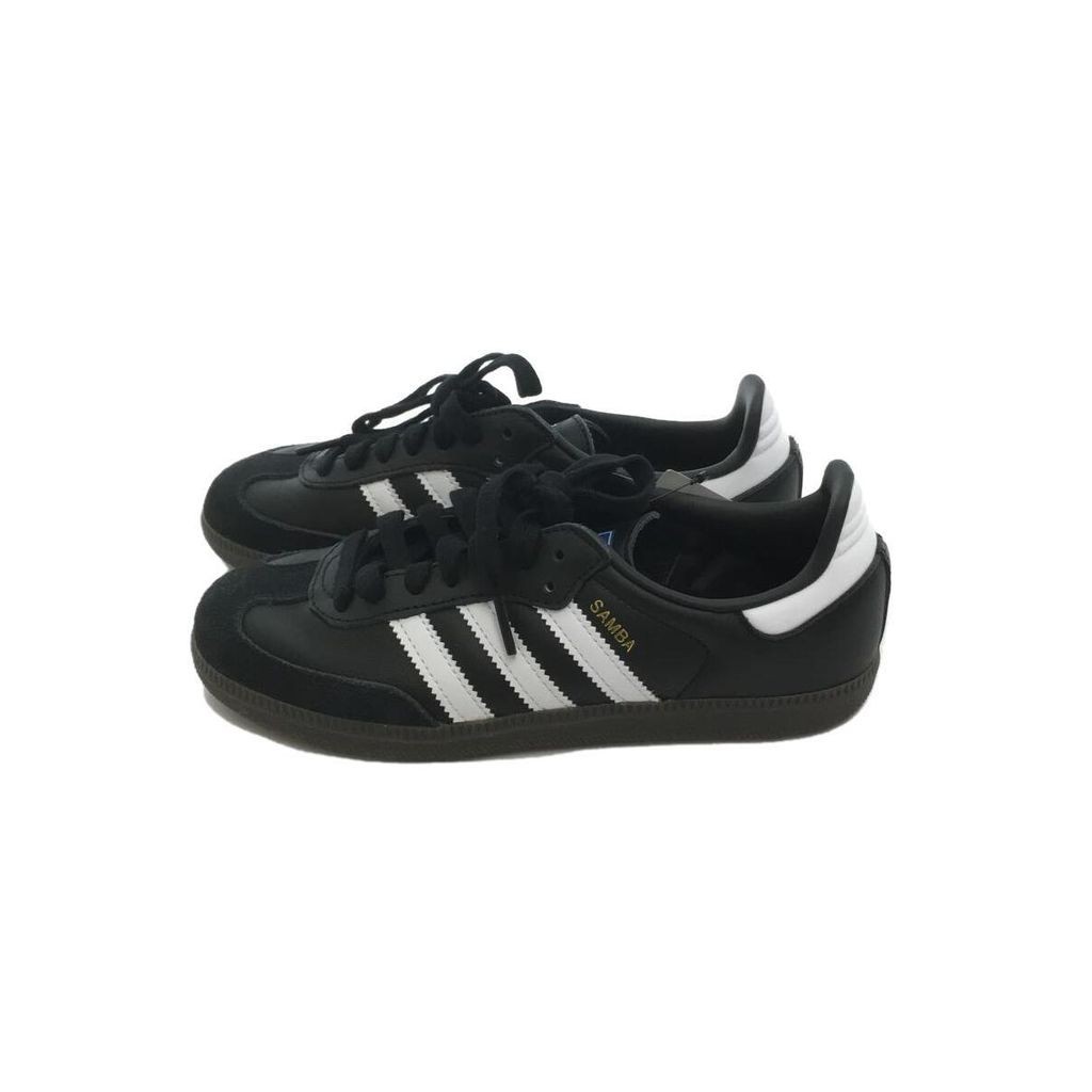 รองเท้าผ้าใบ Adidas Originals Samba Black Low Cut 22.5 ซม. จากญี่ปุ่น มือสอง

