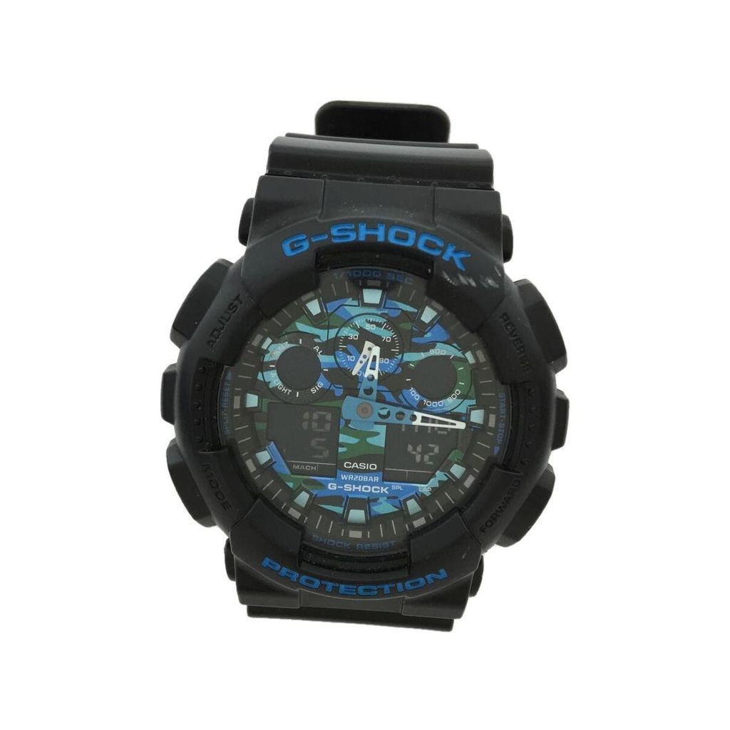 CASIO Wrist Watch G-Shock Black Men's Dial Camouflage Direct from Japan Secondhand
