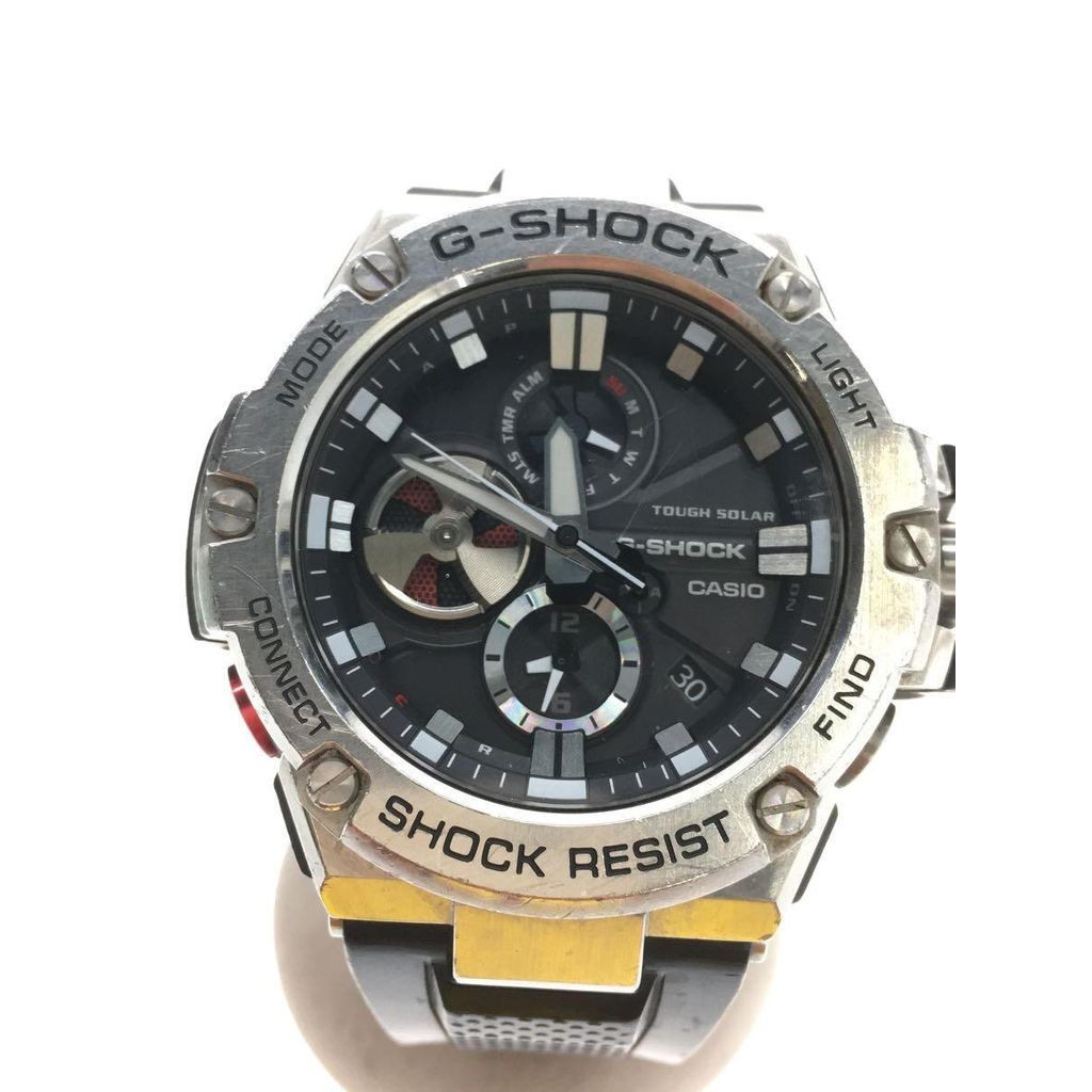 CASIO Wrist Watch G-Shock Black Men's Solar Analog Direct from Japan Secondhand