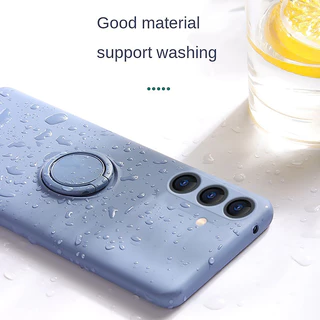 เคส Samsung A17 5G 4G A56 A36 A26 A16 A06 โทรศัพท์มือถือซิลิโคนกันกระแทกพร้อมแหวนแม่เหล็กสําหรับ