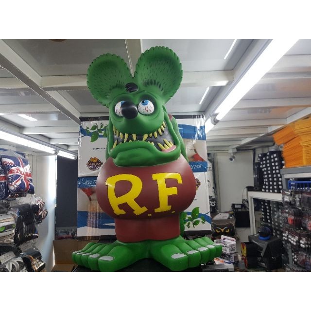 ออมสิน RAT FINK hot rod model หนูผี  กระปุกออมสิน  สูง 60 CM ของสะสม