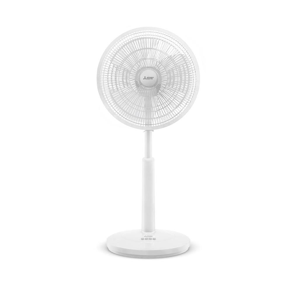 MITSUBISHI พัดลมตั้งพื้น/ตั้งโต๊ะ 16 นิ้ว รุ่น R16A-GB WH สีขาว