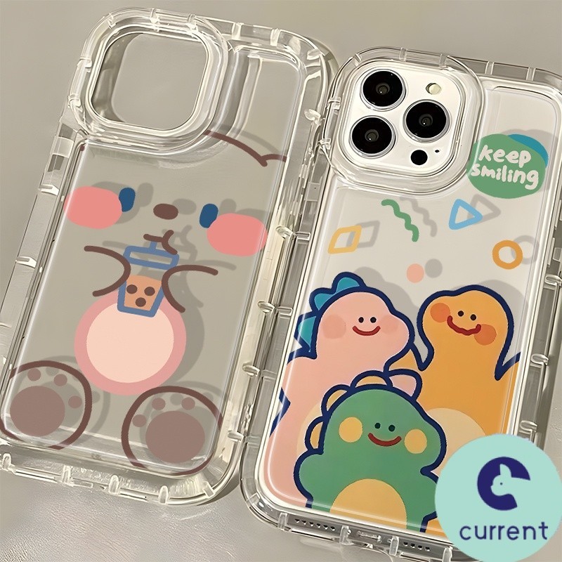 Anti shock ถุงลมนิรภัยกรณี Vivo V40 V27 Pro V29e V30 Pro V30e T1 Pro Y28 Y27s Y100 V40 Y33s Y36 Y75 