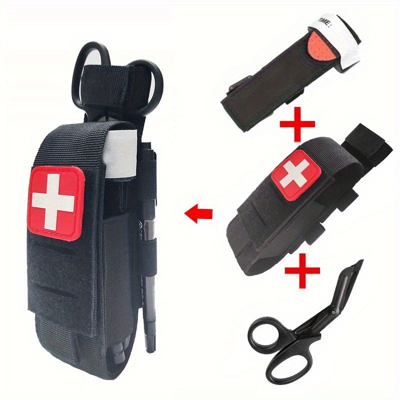 ใหม่ กระเป๋าใส่อุปกรณ์ปฐมพยาบาล IFAK ขนาดเล็ก สําหรับเอาตัวรอดกลางแจ้ง
