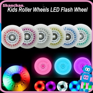 Shanchan ล้อสเก็ตอินไลน์ 70 มม. 68 มม. 64 มม. 90A หลากสี 4 ช…