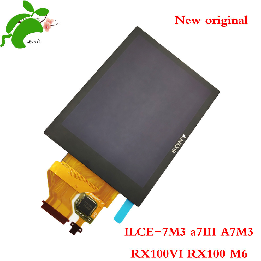 Azj หน้าจอแสดงผล LCD ของแท้ สําหรับ Sony ILCE-7M3 a7III A7M3 RX100VI RX100 M6 VI ชิ้นส่วนซ่อมกล้องดิ