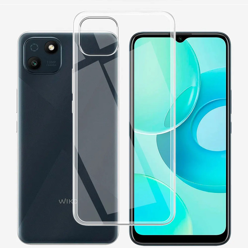 Wiko T10 T3 T50 T 10 3 T60 กรณีคุณภาพสูง TPU ใส Soft Silicon ฝาครอบป้องกัน Shock Proof ปลอก