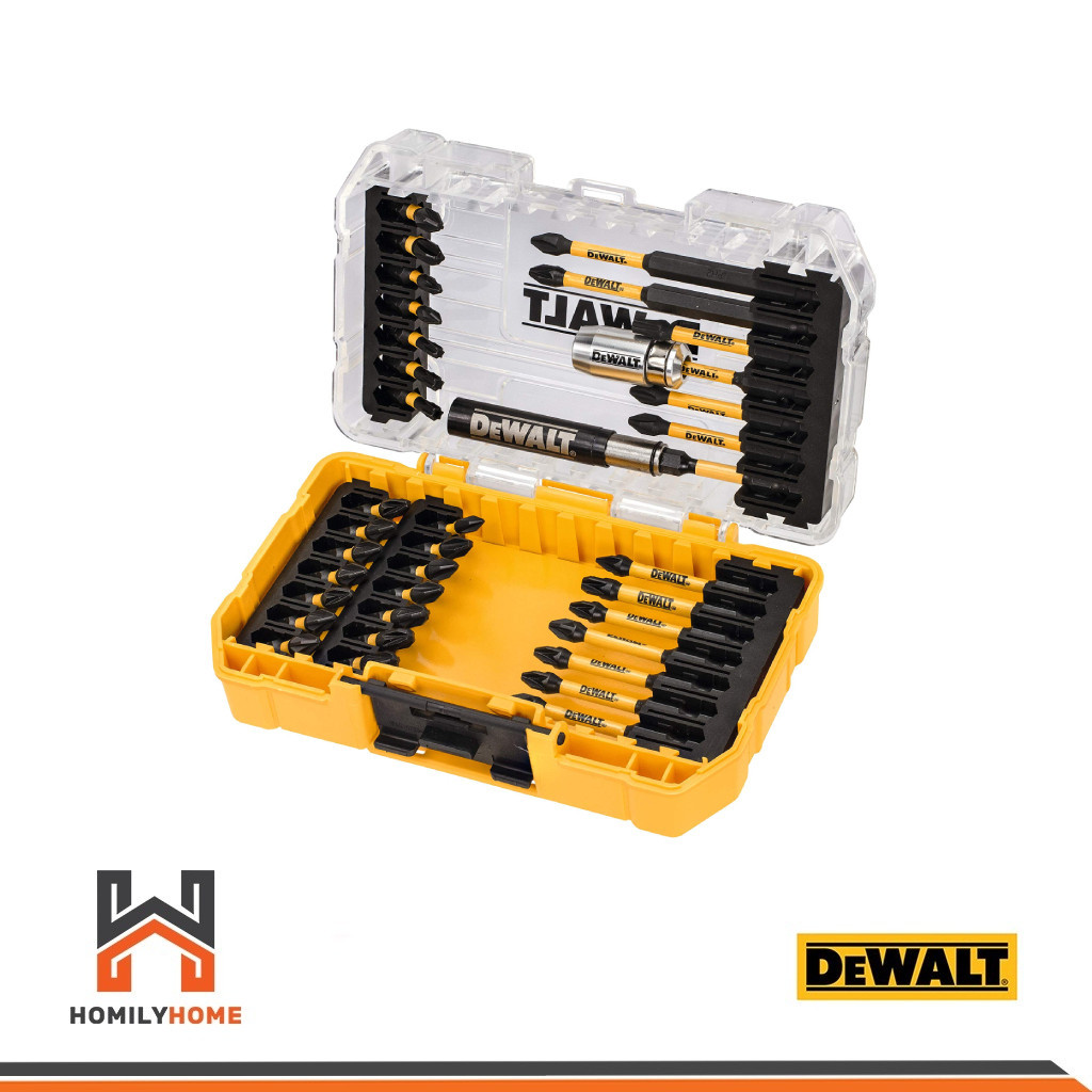 ไขควงแฉก 🔥4.4🔥 DEWALT ชุดดอกไขควง FLEXTORQ 37 ชิ้น รุ่น DT70731T-QZ ดอกไขควง DT70731T B 503504850385