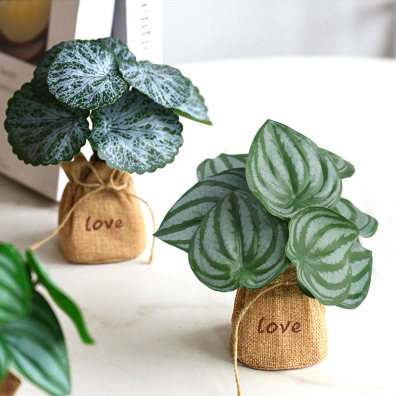 กระถางต้นไม้จําลอง สีเขียว สําหรับตกแต่งโต๊ะ พร็อพถ่ายภาพ งานแต่งงาน - รูปที่ 6