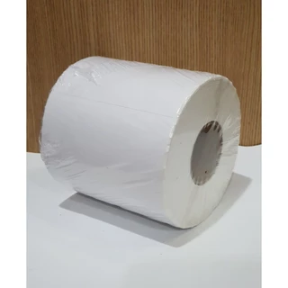 กว้าง 4cm - 10cm สติ๊กเกอร์ความร้อน (ไม่ต้องใช้หมึก) Direct Thermal Sticker Label *ไม่มีรอยปรุ*
