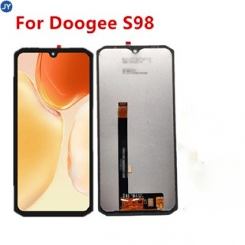 ใหม่ 100% หน้าจอสัมผัส LCD แบบเปลี่ยน สําหรับ Doogee S98 Doogee S98