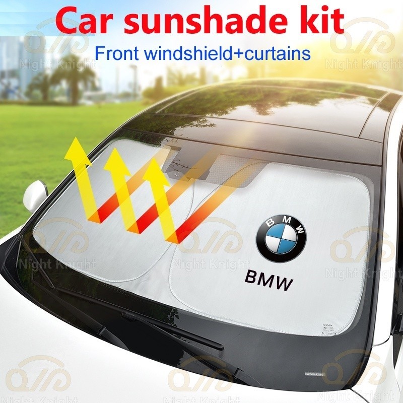 ม่านบังแดดหน้าต่างรถยนต์ อุปกรณ์เสริม สําหรับ BMW E46 E90 E60 E39 F30 E36 F10 F20 E87 E92 E30 E34 X1 X3 X4 X5 X6