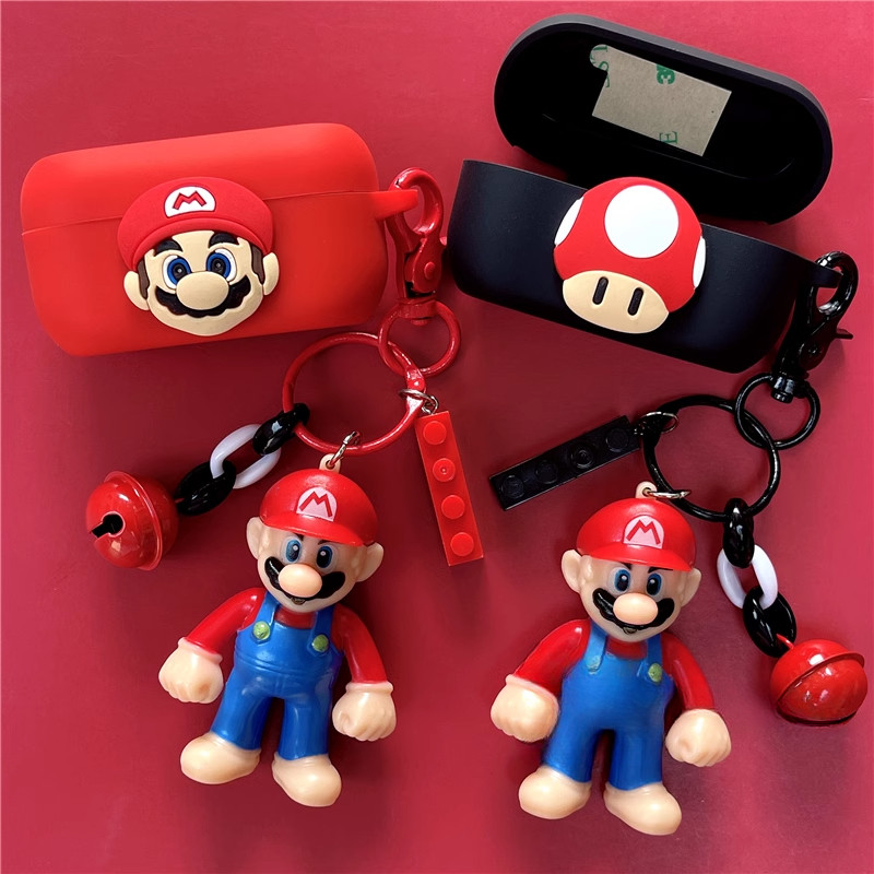 Suitable for Panasonic Technics EAH-AZ100 Case Cartoon Keychain Pendant Cute Technics EAH-AZ100 Sili