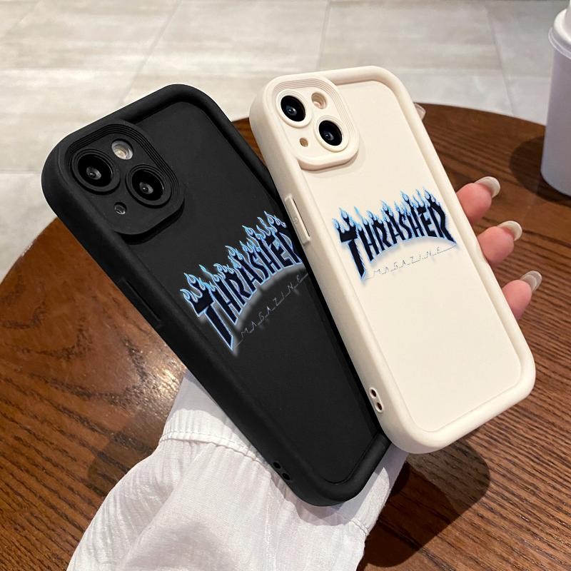 เหมาะสำหรับ Redmi Note 10 4G Pro Max 10S 8 2021 9 ป้องกันกรณีโทรศัพท์เลนส์เคส Kesederhanaan Flame En