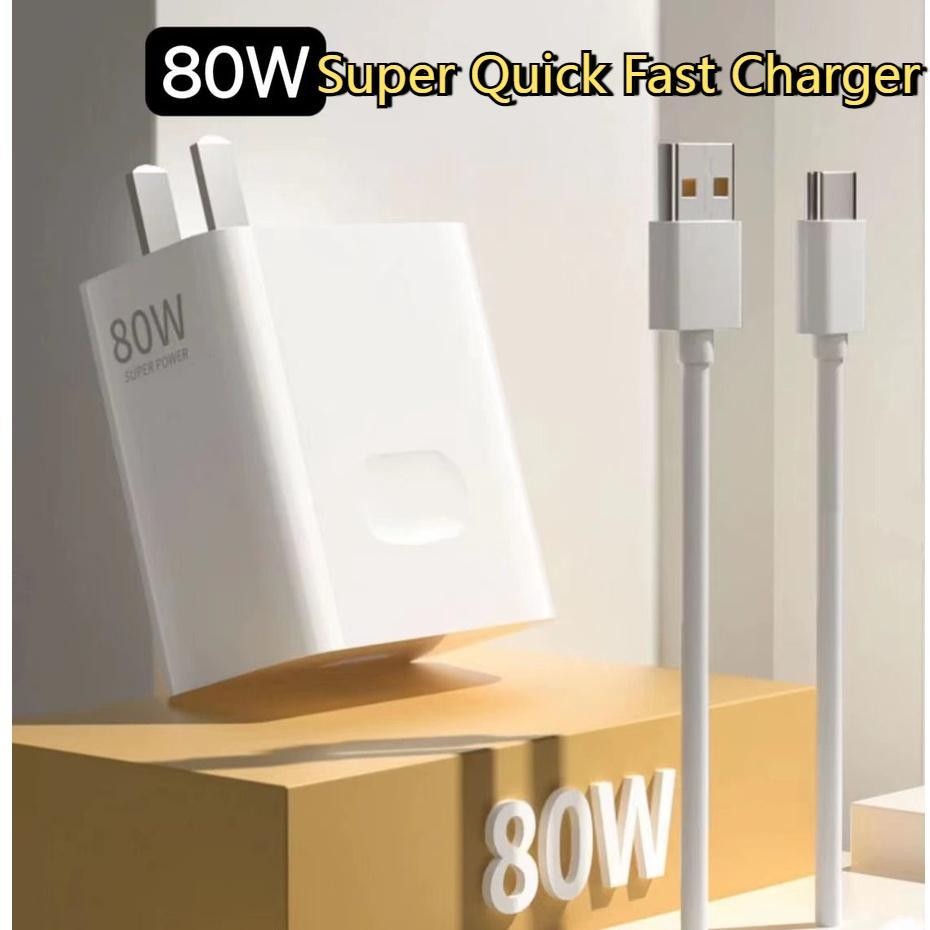 80w Super Fast Charger สําหรับ Honor X9C/X9B/X9A/X9/X8B/X8A/X8/X7C/X7B/X7A/X7/X6B/X6B/X6B/X6B/X6B/X6