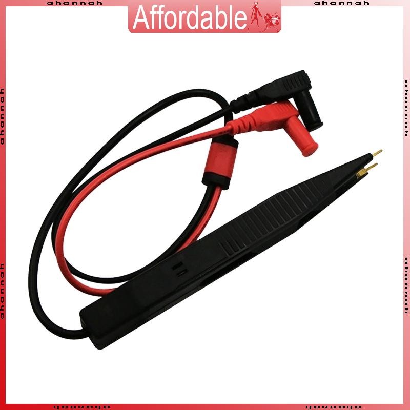 Ah คลิปทดสอบชิป SMD SMT แบบพกพาสําหรับ LCR Meter Capacitance Lead การทดสอบแหนบ