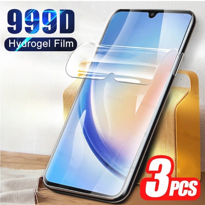 Vivo G2 G1 Y300 Y200t Y200i Y200e Y200 + 3 ชิ้น HD Clear Soft Hydrogel ฟิล์ม Anti Blue Light กันฝุ่น