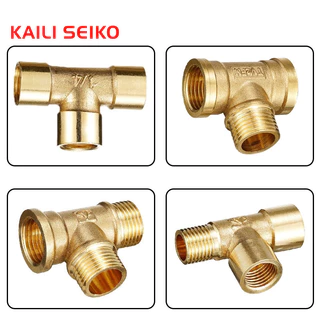 พร้อมสต็อก บีเอสพี1/8 1/4 3/8 1/2 3/4 1 ''ชายหญิงเกลียวท่ออะแดปเตอร์ทองเหลืองท่อเชื่อมต่อ